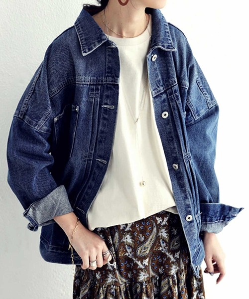 Bigデニムgジャン デニムジャケット Antiqua アンティカ のファッション通販 Zozotown