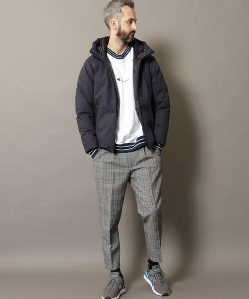 BEAUTY&YOUTH UNITED ARROWS（ビューティーアンドユースユナイテッドアローズ）の「BY ”小松マテーレ” TW ダウンジャケット ◆（ダウンジャケット/コート・メンズ・ダークグレー/ネイビー/その他・LARGE/SMALL/X-LARGE/MEDIUM）」の15枚目の写真