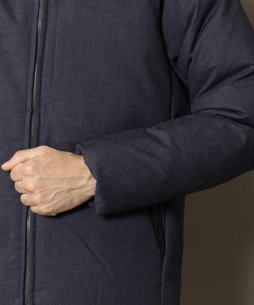 BEAUTY&YOUTH UNITED ARROWS（ビューティーアンドユースユナイテッドアローズ）の「BY ”小松マテーレ” TW ダウンジャケット ◆（ダウンジャケット/コート・メンズ・ダークグレー/ネイビー/その他・LARGE/SMALL/X-LARGE/MEDIUM）」の19枚目の写真