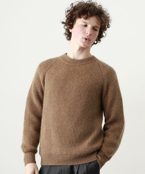 BATONER（バトナー）の「【BATONER】FLUFFY CREWNECK（ニット/セーター