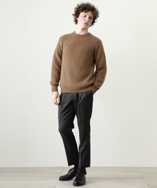 BATONER（バトナー）の「【BATONER】FLUFFY CREWNECK（ニット/セーター