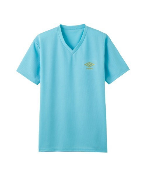 UMBRO(アンブロ)の「【umbro(アンブロ)】DRYメッシュ VネックTシャツ(Tシャツ/カットソー・メンズ・ブラック/ネイビー/ブルー/アクア/ロイヤルブルー/ホワイト・MEDIUM/LARGE/X-LARGE)」の6枚目の写真