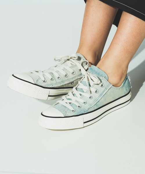 JACK & MARIE（ジャックアンドマリー）の「【CONVERSE/コンバース】ALL STAR WORNOUT DENIM SLIP OX　デニムスニーカー（スニーカー・レディース・インディゴブルー/ブルー・24/25/26/27/28/25.5/26.5/27.5/24.5/23.5）」の14枚目の写真