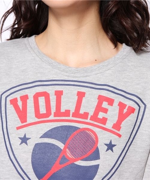 WEGO（ウィゴー）の「WEGO/SPORTSロゴプリントスウェット（スウェット・レディース・杢グレー/グリーン/ネイビー/マスタード・FREE）」の8枚目の写真