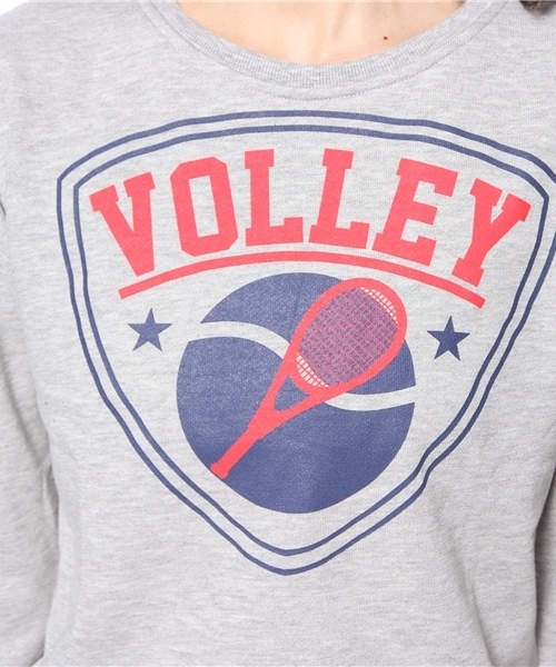 WEGO（ウィゴー）の「WEGO/SPORTSロゴプリントスウェット（スウェット・レディース・杢グレー/グリーン/ネイビー/マスタード・FREE）」の10枚目の写真