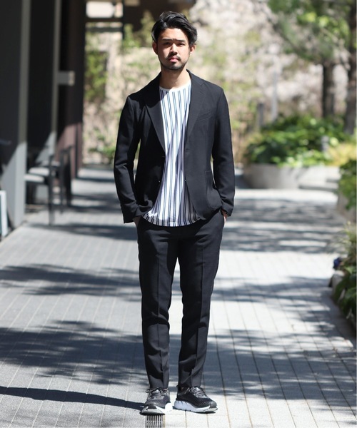 EDIFICE（エディフィス）の「FUNCTION MOBILE ポリエステル/リヨセル ジャケット（テーラードジャケット・メンズ・ベージュ/ネイビー/ブラウン/ブルー系その他・44/46/48/50）」の9枚目の写真