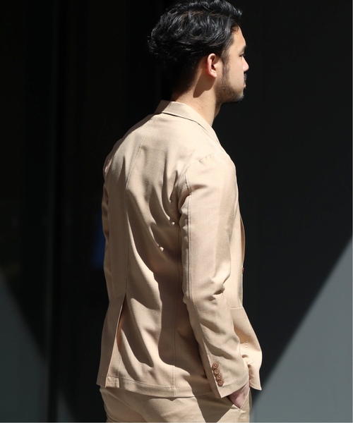 EDIFICE（エディフィス）の「FUNCTION MOBILE ポリエステル/リヨセル ジャケット（テーラードジャケット・メンズ・ベージュ/ネイビー/ブラウン/ブルー系その他・44/46/48/50）」の6枚目の写真