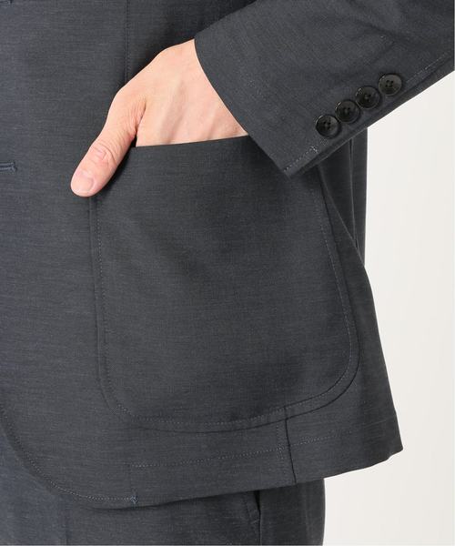 EDIFICE（エディフィス）の「FUNCTION MOBILE ポリエステル/リヨセル ジャケット（テーラードジャケット・メンズ・ベージュ/ネイビー/ブラウン/ブルー系その他・44/46/48/50）」の7枚目の写真