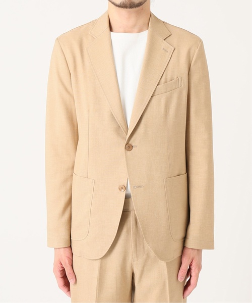 EDIFICE（エディフィス）の「FUNCTION MOBILE ポリエステル/リヨセル ジャケット（テーラードジャケット・メンズ・ベージュ/ネイビー/ブラウン/ブルー系その他・44/46/48/50）」の20枚目の写真