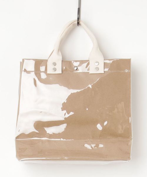 Port（ポート）の「【Port / ポート】PVC × ペーパー ハンドバッグ（ハンドバッグ・レディース・ホワイト/ブラック・FREE）」の7枚目の写真