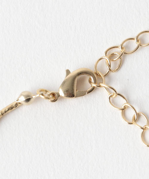 BEAUTY&YOUTH UNITED ARROWS(ビューティーアンドユースユナイテッドアローズ)の「BY メタル ウェーブショートネックレス(ネックレス・レディース・ゴールド/シルバー・FREE)」の3枚目の写真