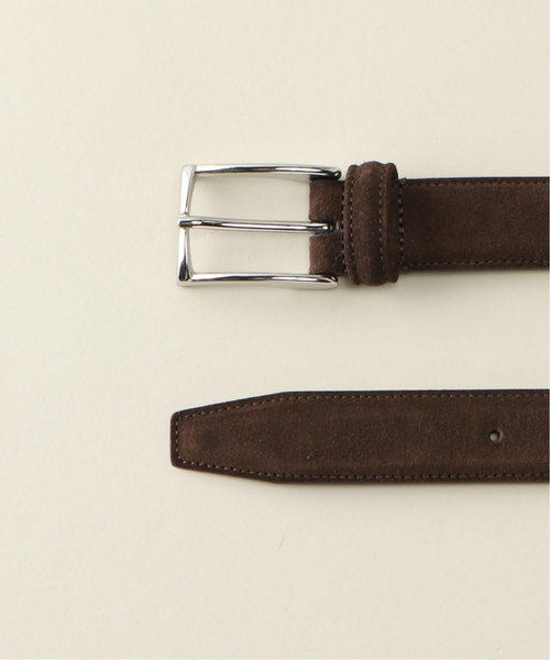 Andersons Belts（アンダーソンベルト）の「Andersons / アンダーソンズ スウェードベルト（ベルト・メンズ・ブラック/ブラウン・80/85/90）」の3枚目の写真