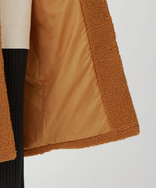 STAND（スタンド）の「STAND STUDIO（スタンド スタジオ）ドロップショルダー コート（その他アウター・レディース・ブラウン・36）」の13枚目の写真