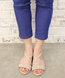 mystic | スタッズペタンコサンダル(サンダル)