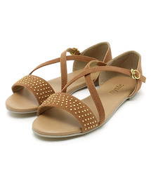 mystic | スタッズペタンコサンダル(サンダル)