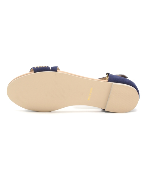 mystic（ミスティック）の「スタッズペタンコサンダル（サンダル・レディース・ネイビー/ベージュ/キャメル/ブラック・37/36/38）」の10枚目の写真