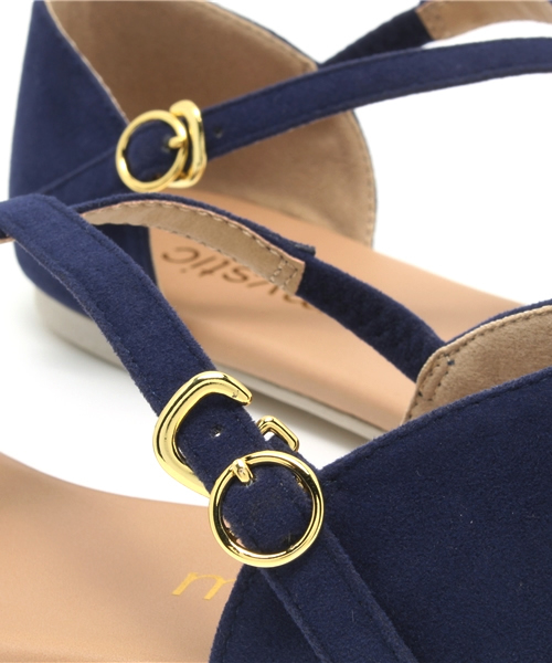 mystic（ミスティック）の「スタッズペタンコサンダル（サンダル・レディース・ネイビー/ベージュ/キャメル/ブラック・37/36/38）」の13枚目の写真