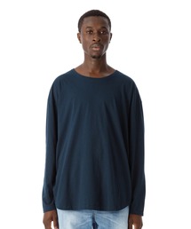 Cadet Easy Fit Round L-S Tee / イージフィット裾ラウンド長袖Tシャツ