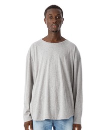 Cadet Easy Fit Round L-S Tee / イージフィット裾ラウンド長袖Tシャツ