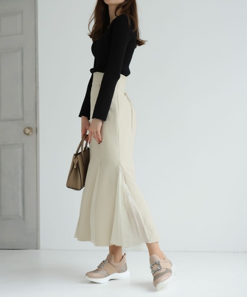 VIVIAN（ヴィヴィアン）の「ビジューバックルゴムスリッポンスニーカー（スニーカー・レディース・グレー/ブラック/ホワイト/クリアブラック/ナチュラル/ライトグレー/その他8/クリーム・LL/S/M/L/SS/XL）」の22枚目の写真