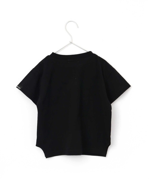 MAKE YOUR DAY（メイクユアデイ）の「【リンクコーデ】ポケットプリントビッグシルエットＴシャツ■80～140cm（Tシャツ/カットソー・キッズ・キャメル/ブラック/レッド・80/120/110/100/140/130/90）」の8枚目の写真