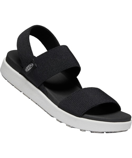KEEN 23.5cm新品スポーツサンダル ブラック KEEN ブラック 23.5センチ フラットサンダル オープンバック キーン