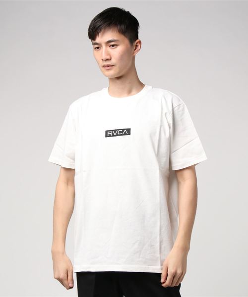 RVCA（ルーカ）の「RVCA/ルーカ BA041-225 クルーネックTシャツ（Tシャツ/カットソー・メンズ・ホワイト/ブラック/モスグリーン/タン・S/M/L）」の2枚目の写真