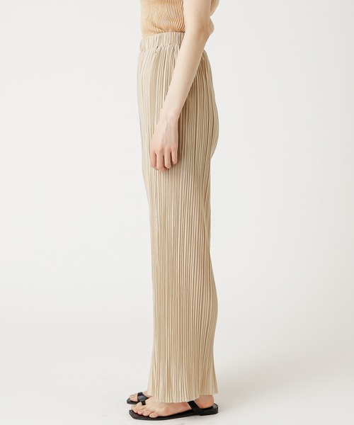 mystic（ミスティック）の「リブパンツ/タイダイ/リブ/プリーツパンツ/リゾート（その他パンツ・レディース・ベージュ/ピンク/イエロー/グリーン・FREE）」の9枚目の写真