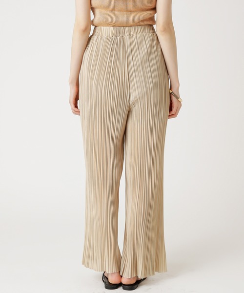 mystic（ミスティック）の「リブパンツ/タイダイ/リブ/プリーツパンツ/リゾート（その他パンツ・レディース・ベージュ/ピンク/イエロー/グリーン・FREE）」の10枚目の写真