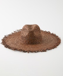 AZUL by moussy | WIDE BRIM FRINGE HAT/ワイドブリムフリンジハット(ハット)
