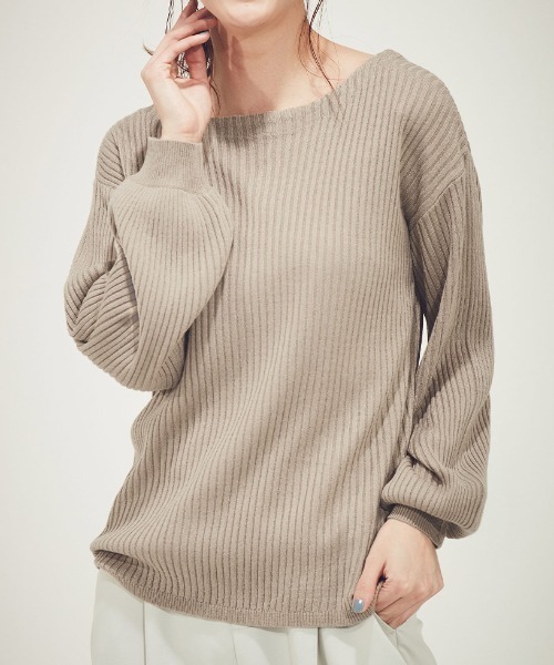 毛玉になりにくい ボリューム袖ニット ニット セーター Ranan ラナン のファッション通販 Zozotown