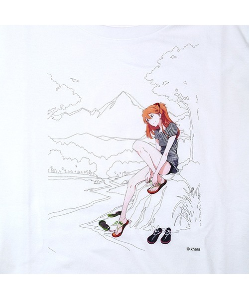 RADIO EVA(ラヂオエヴァ)の「RADIO EVA 301 CHASKI T-shirt(Tシャツ/カットソー・メンズ・ホワイト・LARGE/X-LARGE/MEDIUM)」の6枚目の写真