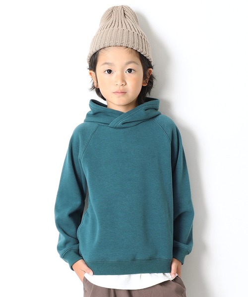 devirock(デビロック)の「裏シャギープルパーカー(パーカー・キッズ・ブラック/ピンク系その他/ライトブラウン/パープル系その他/グリーン系その他/ダークオリーブ/モカ・120cm/110cm/90cm/140cm/130cm/80cm/150cm/100cm/160cm)」の6枚目の写真