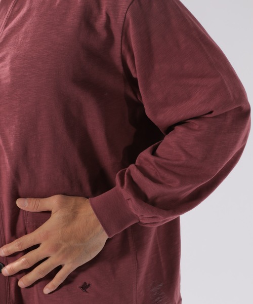 BAYFLOW（ベイフロー）の「ワンマイルカットカーディガン L/S（カーディガン/ボレロ・メンズ・ネイビー/ボルドー・MEDIUM/LARGE）」の13枚目の写真