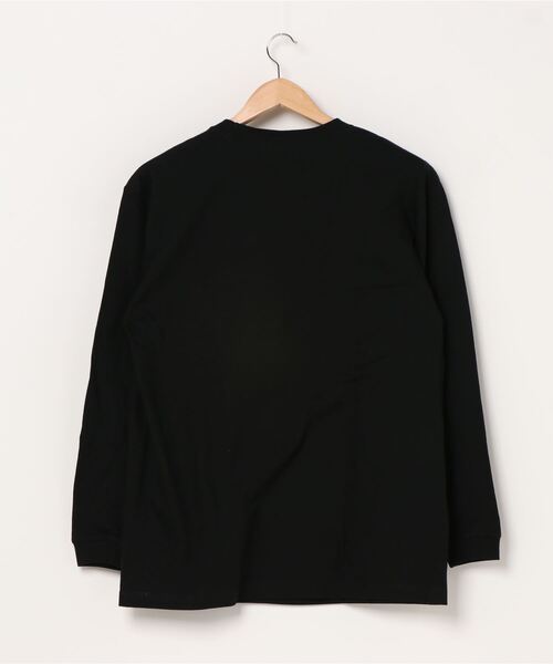 DOUBLE STEAL（ダブルスティール）の「Barcode BOX ヘビーウェイト長袖Tシャツ（Tシャツ/カットソー・メンズ・ブラック/ホワイト・LARGE/MEDIUM/X-LARGE/XX-LARGE）」の3枚目の写真