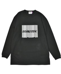DOUBLE STEAL | Barcode BOX ヘビーウェイト長袖Tシャツ(Tシャツ/カットソー)