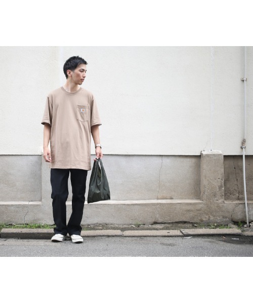 WAIPER.inc(ワイパーインク)の「WAIPER別注 CONVENI BAG INBENTO インベント SMALL エコバッグ(エコバッグ/サブバッグ・メンズ・ブラック/オリーブ/グレー・ONE SIZE)」の7枚目の写真