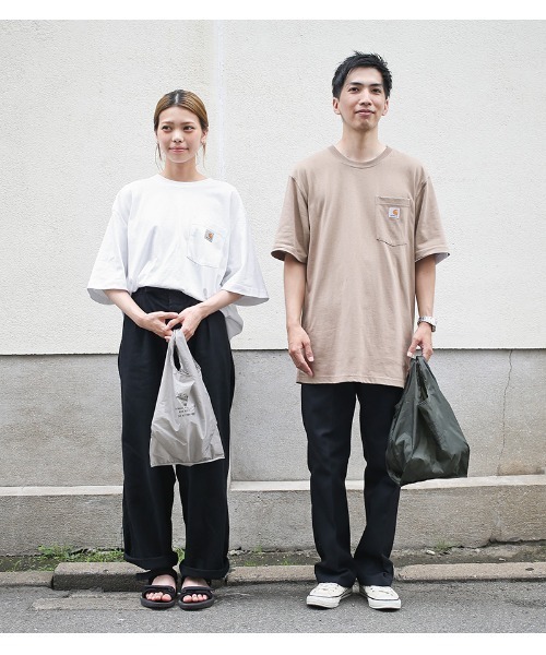 WAIPER.inc(ワイパーインク)の「WAIPER別注 CONVENI BAG INBENTO インベント SMALL エコバッグ(エコバッグ/サブバッグ・メンズ・ブラック/オリーブ/グレー・ONE SIZE)」の10枚目の写真