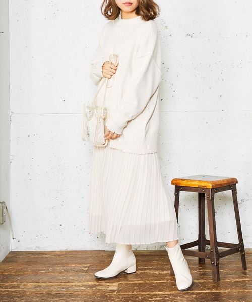 WEGO（ウィゴー）の「WEGO/ダメージマルチWAYカーディガン（カーディガン/ボレロ・レディース・オフホワイト/ブルー系その他/ライトベージュ/ブラック・FREE）」の11枚目の写真