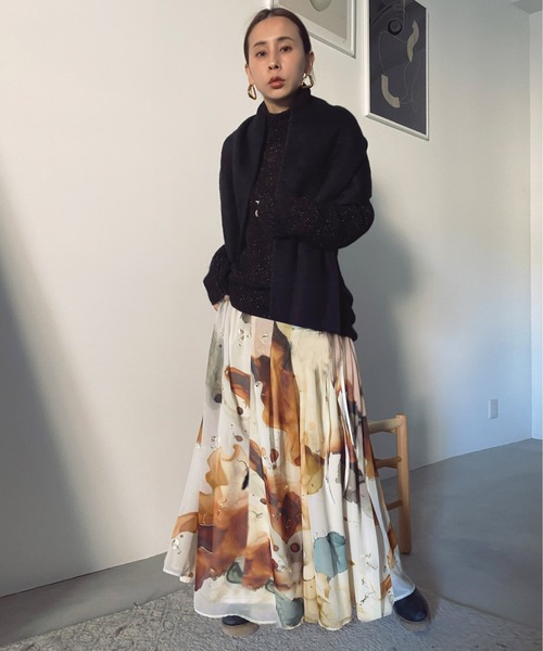 Ameri（アメリ）の「UNDRESSED GLITTER TURTLE KNIT（ニット