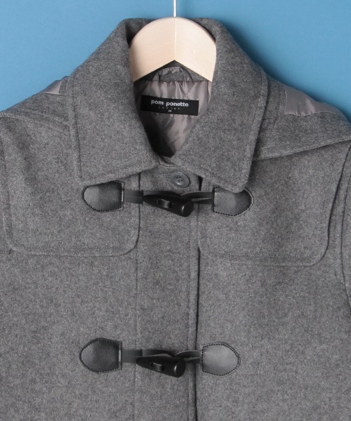 スクールダッフルコート（ダッフルコート）｜pom ponette junior