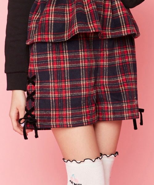 セール 起毛チェックショーパン その他パンツ Jenni Love ジェニィラブ のファッション通販 Zozotown