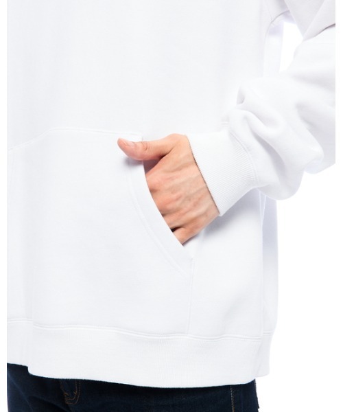 RVCA（ルーカ）の「RVCA メンズ GRIMMER HOODIE パーカー【2020年冬モデル】/ルーカ ブルオーバー バックプリント（パーカー・メンズ・ホワイト/ブラック/マスタード・MEDIUM/SMALL/LARGE）」の8枚目の写真