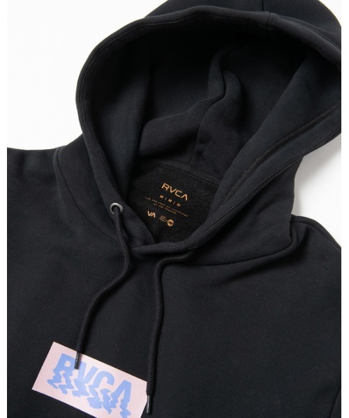 RVCA（ルーカ）の「RVCA メンズ GRIMMER HOODIE パーカー【2020年冬モデル】/ルーカ ブルオーバー バックプリント（パーカー・メンズ・ホワイト/ブラック/マスタード・MEDIUM/SMALL/LARGE）」の11枚目の写真
