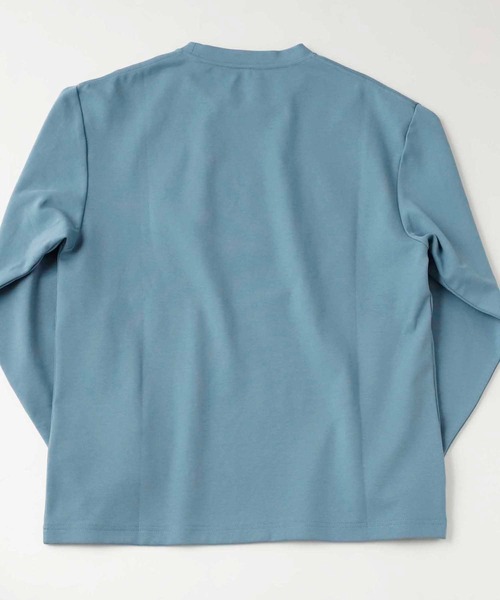 UNION STATION（ユニオンステーション）の「ストレッチスムース歯ブラシ刺しゅうＴシャツ（Tシャツ/カットソー・メンズ・ブラック/ブルー/ホワイト・M/L/S）」の12枚目の写真