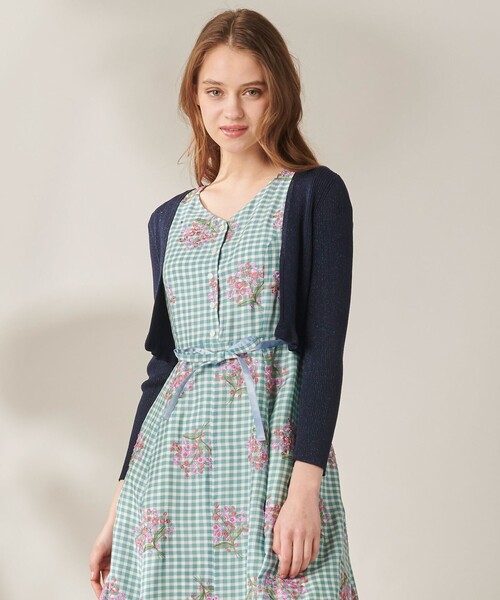 TOCCA【洗える！】GLITTER SILK BOLERO TOCCA（トッカ）の「【洗える！】GLITTER SILK BOLERO ボレロ