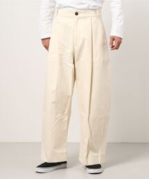STUDIO NICHOLSON | 【STUDIO NICHOLSON】 PEACHED COTTON VOLUME PLEAT PANTS(その他パンツ)