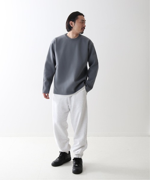 JOURNAL STANDARD（ジャーナルスタンダード）の「【ニット+ロンT2枚SET】レイヤード ストレッチ オーバーサイズ クルーネックニット（ニット/セーター・メンズ・ブラック/ブラウン/ベージュ/グリーン/ネイビー・SMALL/LARGE/MEDIUM）」の19枚目の写真