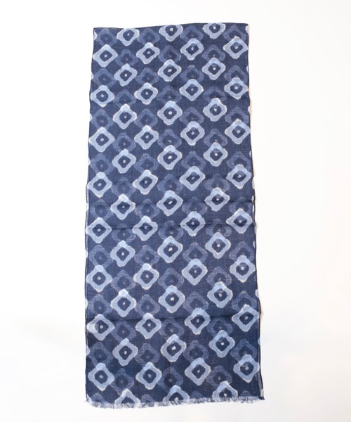 MEN'S BIGI（メンズビギ）の「ストール（ストール/ショール・メンズ・ネイビー・FREE）」の2枚目の写真