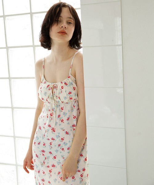 mangata（モンガータ）の「Lux cup in onepiece（ワンピース・レディース・ホワイト/イエロー・FREE）」の2枚目の写真